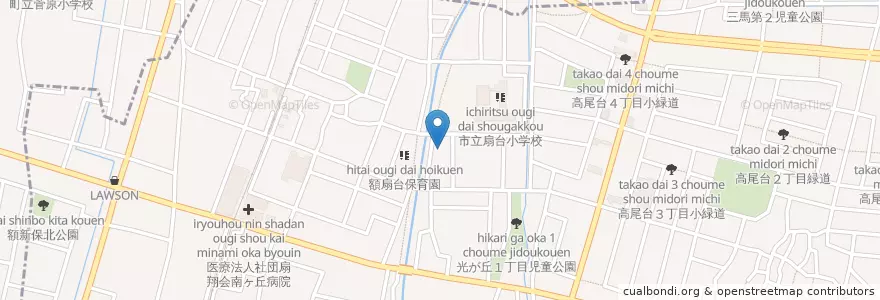 Mapa de ubicacion de 金沢市立扇台児童館 en اليابان, إيشيكاوا, 金沢市.