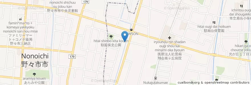 Mapa de ubicacion de 金沢額新保郵便局 en Japan, Präfektur Ishikawa, 金沢市.