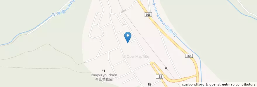 Mapa de ubicacion de 今庄保育所 en Giappone, Prefettura Di Fukui, 南条郡, 南越前町.