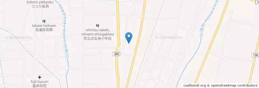 Mapa de ubicacion de 南保育園 en 日本, 福井県, 越前市.