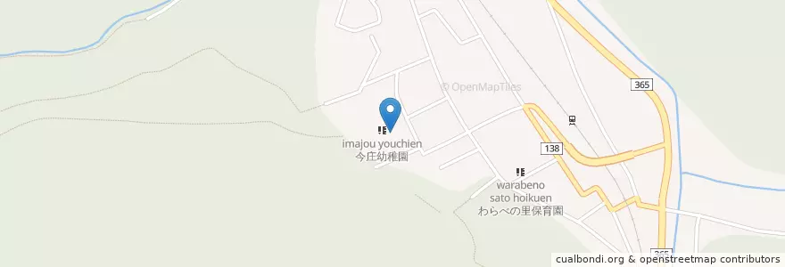 Mapa de ubicacion de 町立今庄小学校 en Japonya, 福井県, 南条郡, 南越前町.