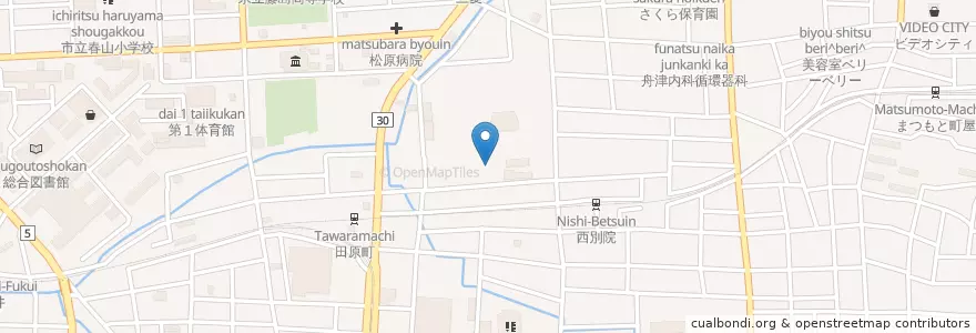 Mapa de ubicacion de 私立北陸中学校 en Japón, Prefectura De Fukui, 福井市.