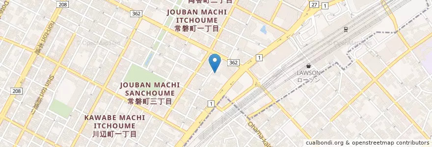 Mapa de ubicacion de アソカ幼稚園 en Jepun, 静岡県, 静岡市, 葵区.