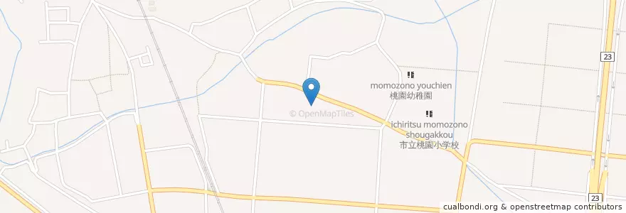 Mapa de ubicacion de 久居新家簡易郵便局 en Япония, Миэ, 津市.