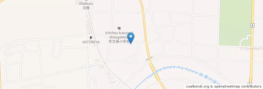 Mapa de ubicacion de 北保育園 en ژاپن, 三重県, 四日市市.