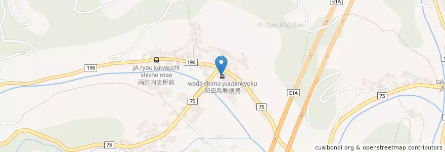Mapa de ubicacion de 和田島郵便局 en Japan, 静岡県, 静岡市, 清水区.