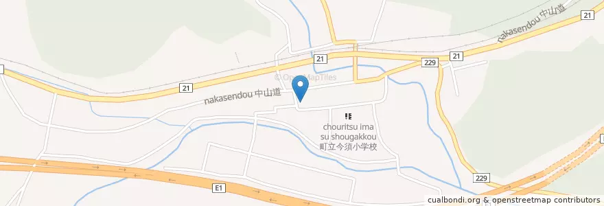 Mapa de ubicacion de 垂井警察署今須駐在所 en Japan, Gifu Prefecture, Fuwa County, Sekigahara.