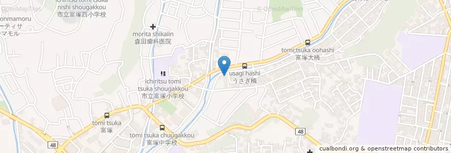 Mapa de ubicacion de 富塚幼稚園 en Japon, Préfecture De Shizuoka, 浜松市, 中区.