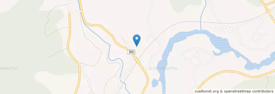 Mapa de ubicacion de 島ケ原村保育所 en 일본, 미에현, 伊賀市.