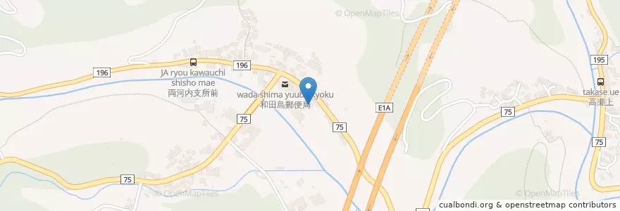 Mapa de ubicacion de 市立清水和田島小学校 en Japão, 静岡県, 静岡市, 清水区.