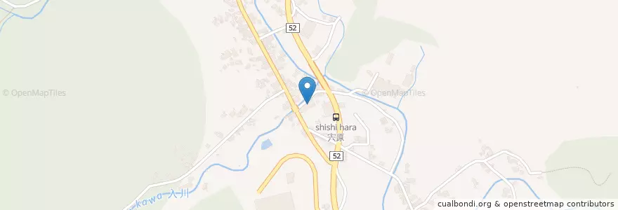 Mapa de ubicacion de 市立清水宍原小学校 en اليابان, شيزوكا, 静岡市, 清水区.
