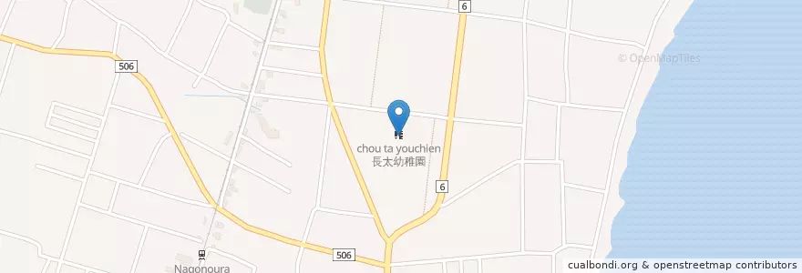 Mapa de ubicacion de 市立長太小学校 en Japon, Préfecture De Mie, 鈴鹿市.