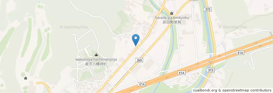 Mapa de ubicacion de 掛川警察署原田駐在所 en Jepun, 静岡県, 掛川市.