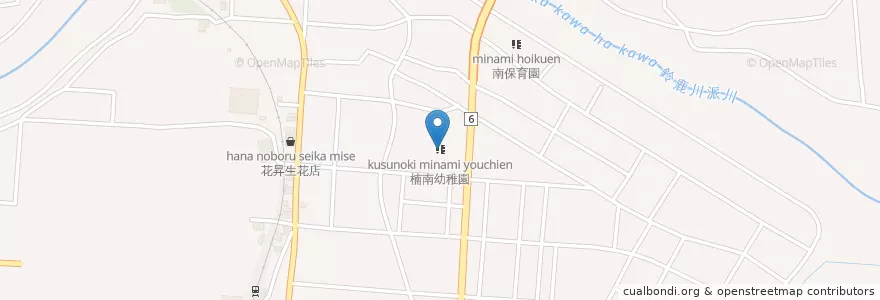 Mapa de ubicacion de 楠南幼稚園 en ژاپن, 三重県, 四日市市.