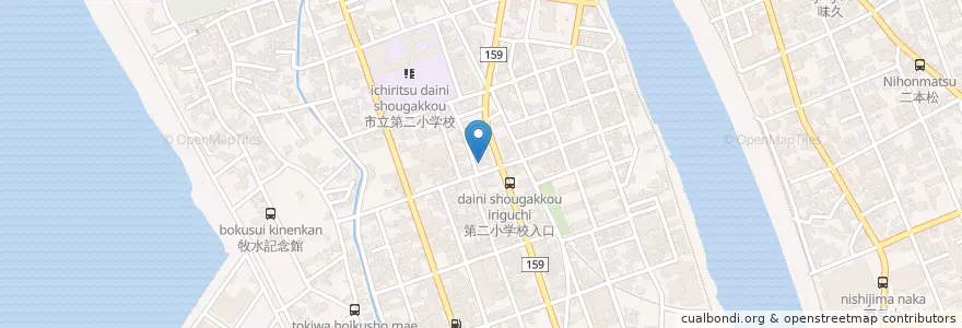 Mapa de ubicacion de 沼津下河原郵便局 en Japonya, 静岡県, 沼津市.