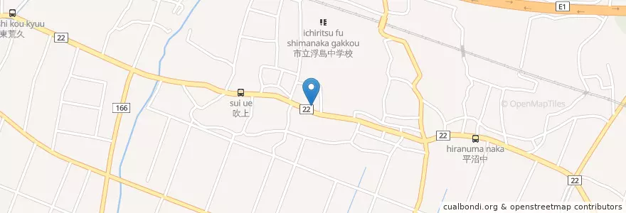 Mapa de ubicacion de 沼津警察署浮島駐在所 en Japon, Préfecture De Shizuoka, Numazu.