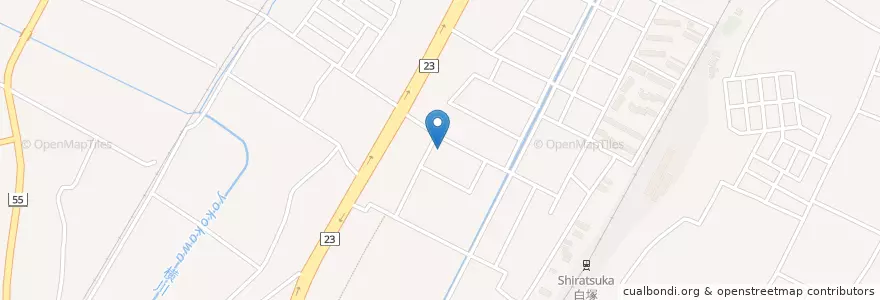 Mapa de ubicacion de 津小川郵便局 en 일본, 미에현, 津市.
