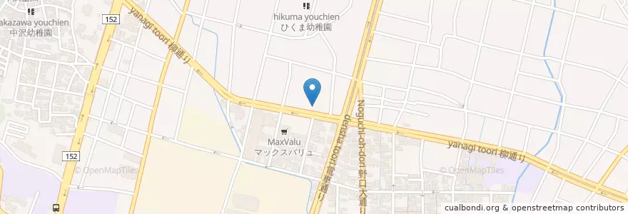 Mapa de ubicacion de 浜松中央警察署柳通交番 en اليابان, شيزوكا, 浜松市, 中区.