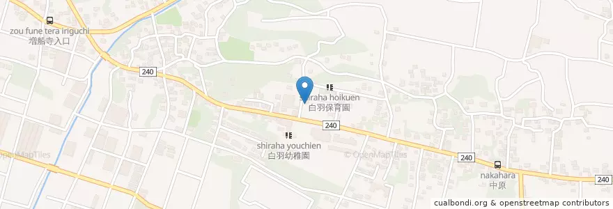 Mapa de ubicacion de 白羽簡易郵便局 en 일본, 시즈오카현, 御前崎市.
