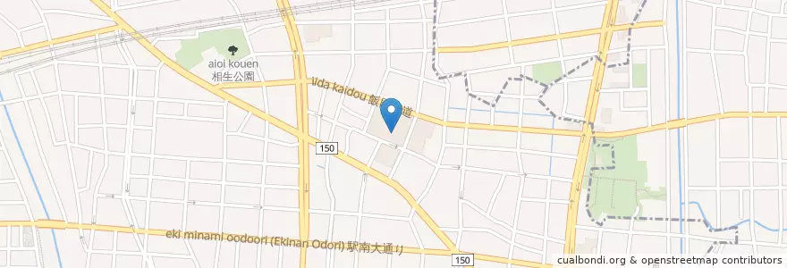Mapa de ubicacion de 私立浜松修学舎中学校 en Japón, Prefectura De Shizuoka, 浜松市, 中区.
