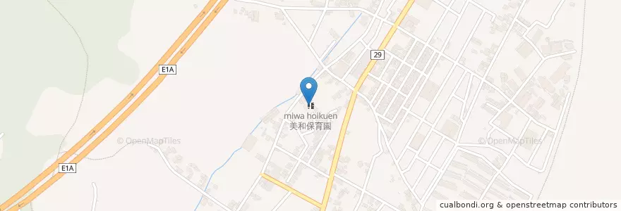 Mapa de ubicacion de 美和保育園 en Japão, 静岡県, 静岡市, 葵区.