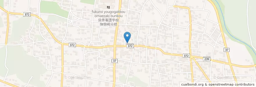 Mapa de ubicacion de 菊川警察署浜岡交番 en 일본, 시즈오카현, 御前崎市.