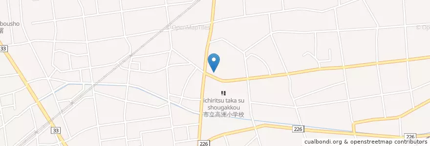 Mapa de ubicacion de 藤枝兵太夫簡易郵便局 en 일본, 시즈오카현, 藤枝市.