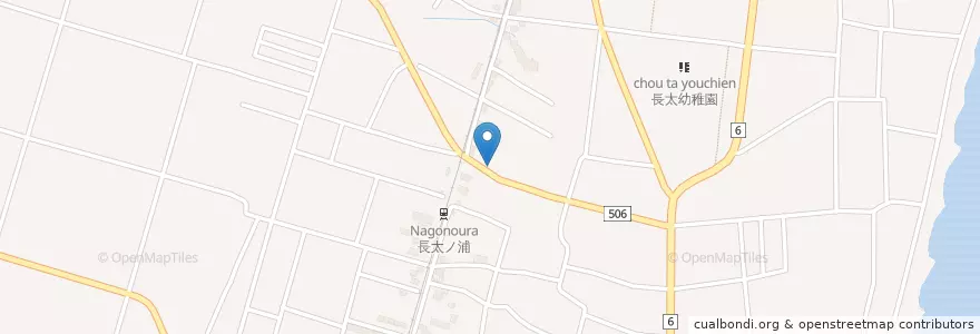 Mapa de ubicacion de 鈴鹿長太郵便局 en Japonya, 三重県, 鈴鹿市.