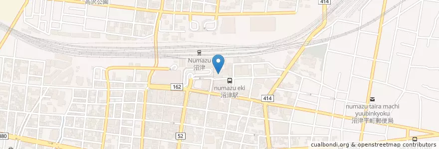 Mapa de ubicacion de 静岡県東部県民生活センター en 日本, 静岡県, 沼津市.
