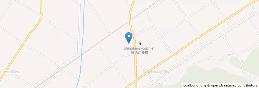 Mapa de ubicacion de 市立篠原小学校 en Japonya, 滋賀県, 野洲市.