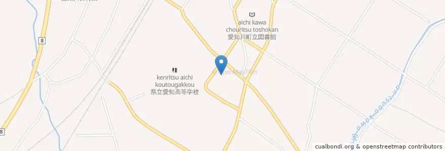 Mapa de ubicacion de 東近江警察署愛知川警部交番 en Japan, Präfektur Shiga, 愛知郡, 愛荘町.