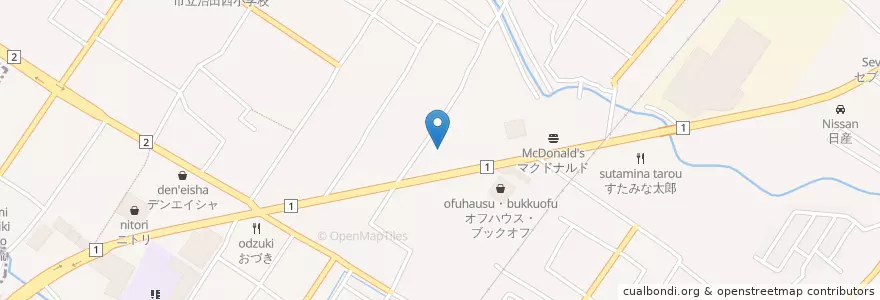 Mapa de ubicacion de 湖南広域行政組合南消防署 en Japón, Prefectura De Shiga, 栗東市.