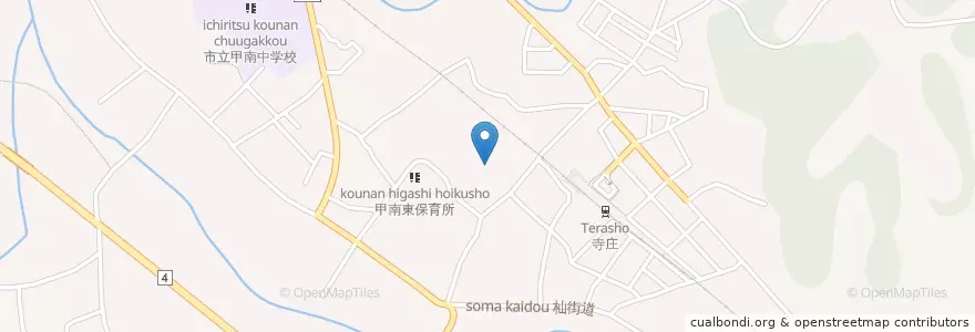 Mapa de ubicacion de 県立甲南高等学校 en Giappone, Prefettura Di Shiga, 甲賀市.