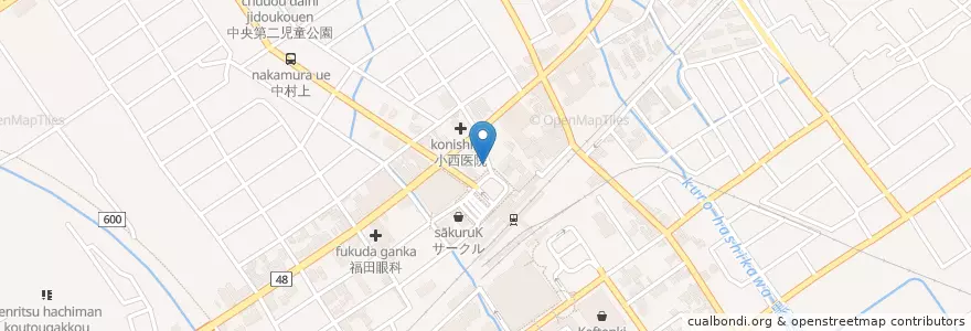 Mapa de ubicacion de 近江八幡警察署近江八幡駅前交番 en Япония, Сига, 近江八幡市.