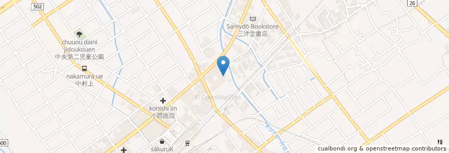 Mapa de ubicacion de 公益財団法人青樹会 滋賀八幡病院 en Japón, Prefectura De Shiga, 近江八幡市.