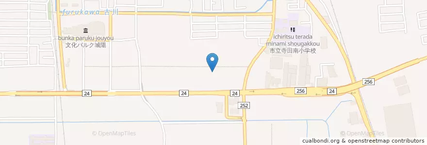 Mapa de ubicacion de くぬぎ保育園 en Japan, 京都府, 城陽市.