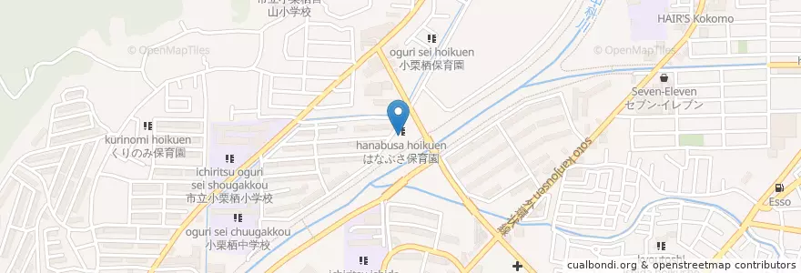 Mapa de ubicacion de はなぶさ児童館 en Japón, Prefectura De Kioto, Kioto, Fushimi.