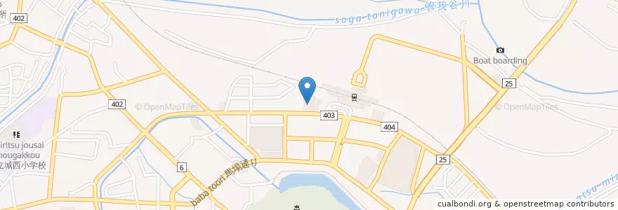 Mapa de ubicacion de 亀岡郵便局 en 日本, 京都府, 亀岡市.
