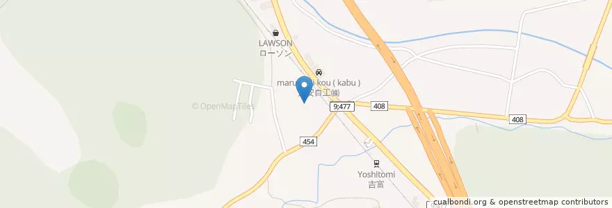 Mapa de ubicacion de 京都府南丹家畜保健衛生所 en Japan, 京都府, 南丹市.