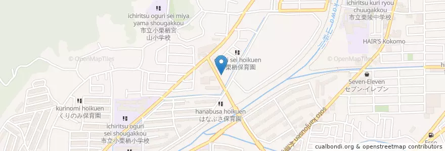 Mapa de ubicacion de 伏見小栗栖郵便局 en Japonya, 京都府, 京都市, 伏見区.