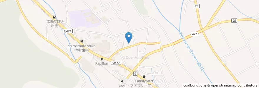 Mapa de ubicacion de 八木郵便局 en اليابان, 京都府, 南丹市.
