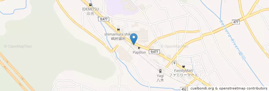 Mapa de ubicacion de 南丹警察署八木交番 en Japon, Préfecture De Kyoto, Nantan.