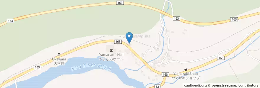 Mapa de ubicacion de Minamiyamashiro village office en Japan, Kyoto Prefecture, Soraku County, Minamiyamashiro.