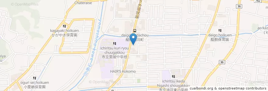Mapa de ubicacion de 池田児童館 en Japão, 京都府, Quioto, 伏見区.