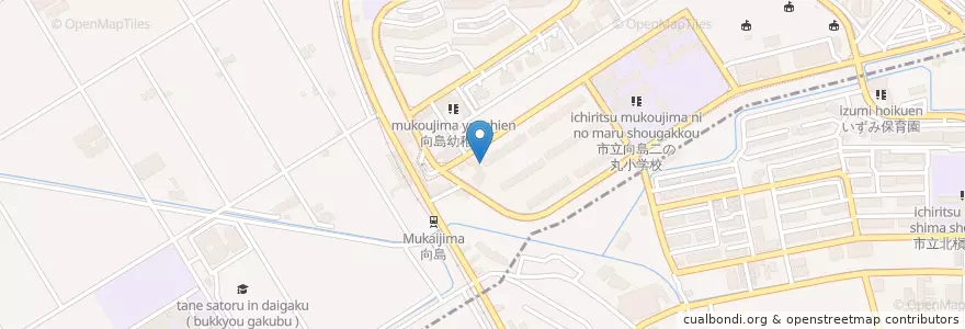Mapa de ubicacion de 白菊児童館 en Japan, Kyoto Prefecture, Kyoto, Fushimi Ward.