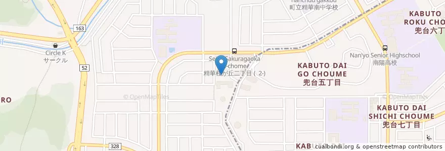 Mapa de ubicacion de 精華町立いけたに保育所 en اليابان, 京都府, 相楽郡, 精華町.