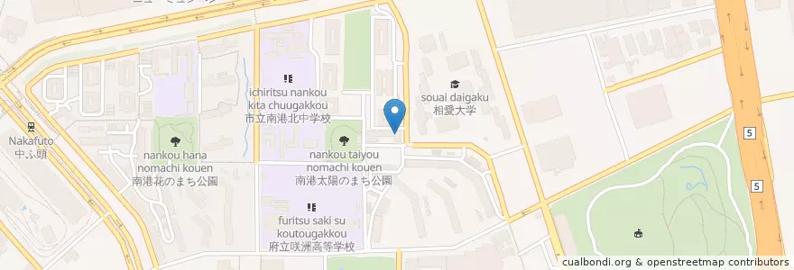 Mapa de ubicacion de きのみ保育園 en Japonya, 大阪府, 大阪市, 住之江区.