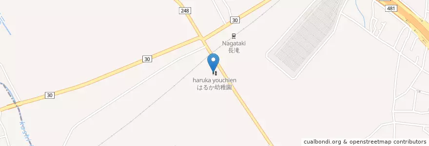 Mapa de ubicacion de はるか幼稚園 en اليابان, أوساكا, 泉佐野市.