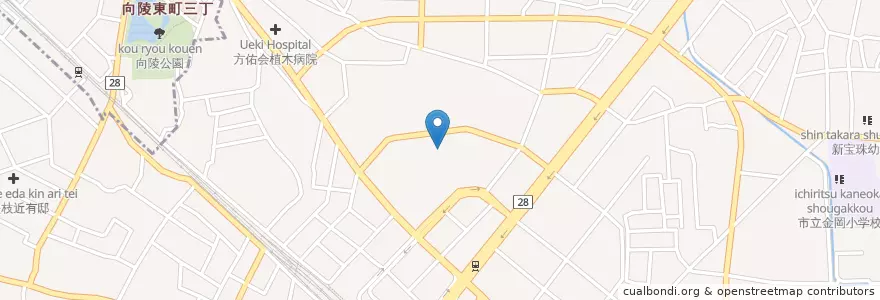 Mapa de ubicacion de 日本政策金融公庫 en Japon, Préfecture D'Osaka, Sakai, 北区.