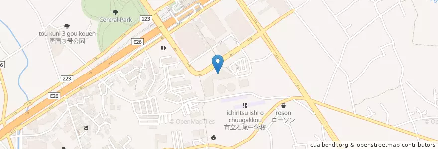 Mapa de ubicacion de 和泉市立シティプラザ図書館 en 일본, 오사카부, 和泉市.